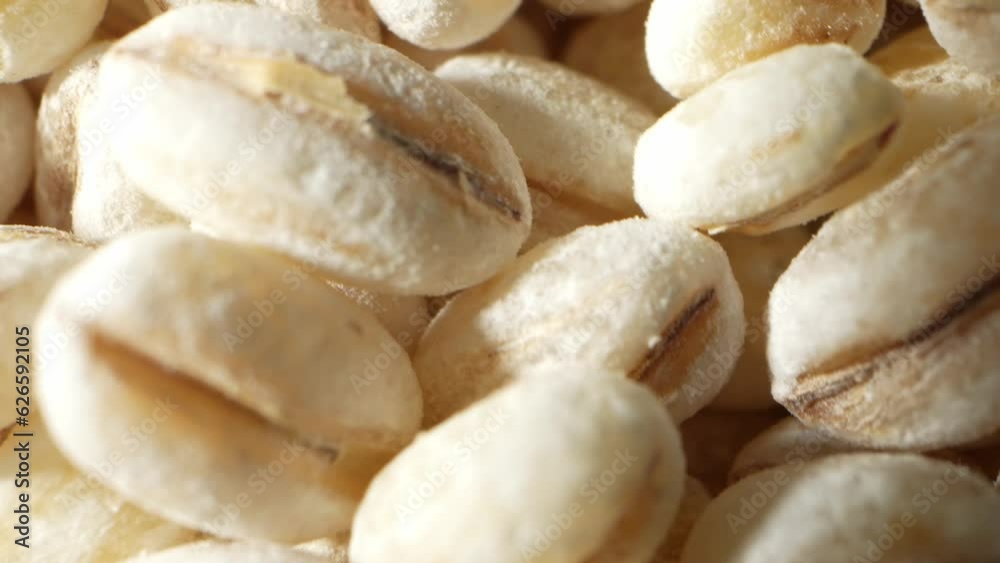 Barley seeds without hulls viewed through probe lens reveal their smooth, nutritious, and versatile kernels, perfect for various culinary uses. Food concept. Barley Seeds background. 4K
Barley seeds without hulls viewed through probe lens reveal their smooth, nutritious, and versatile kernels, perfect for various culinary uses. Food concept. Barley Seeds background. 4K