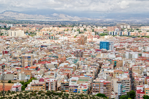 Fototapeta Naklejka Na Ścianę i Meble -  Alicante von oben