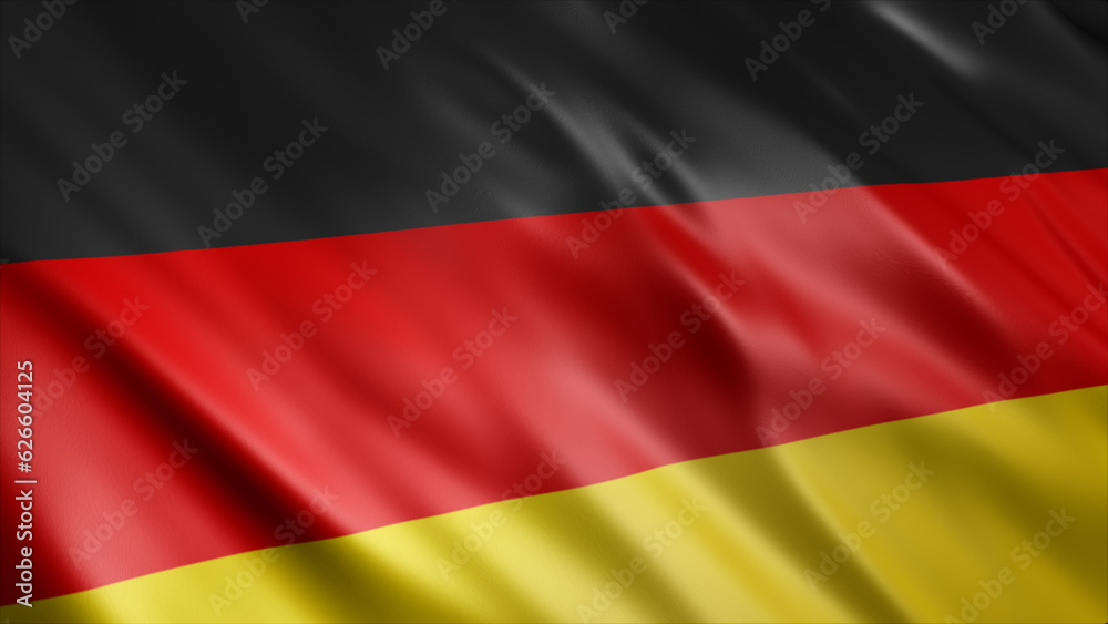 Germany National Flag, High Quality Waving Flag Image
Germany National Flag, High Quality Waving Flag Image