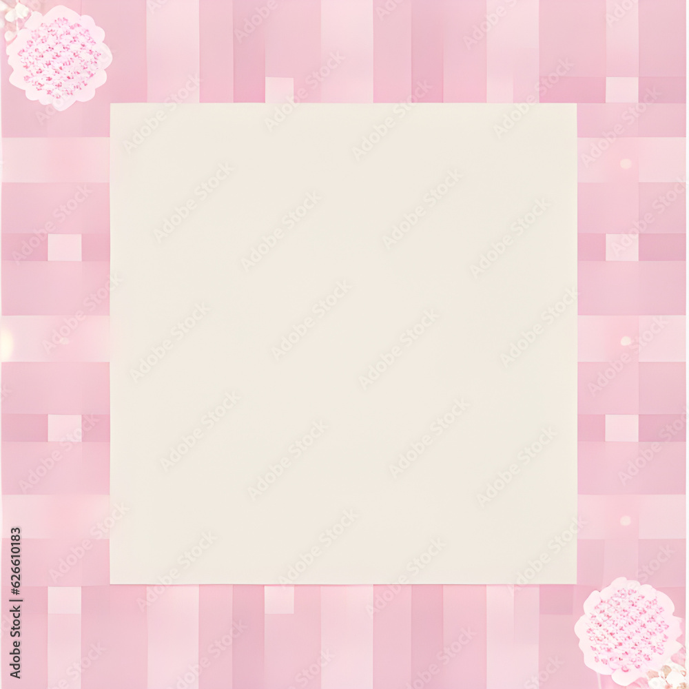 pink background with a frame for text pink background with a frame for text