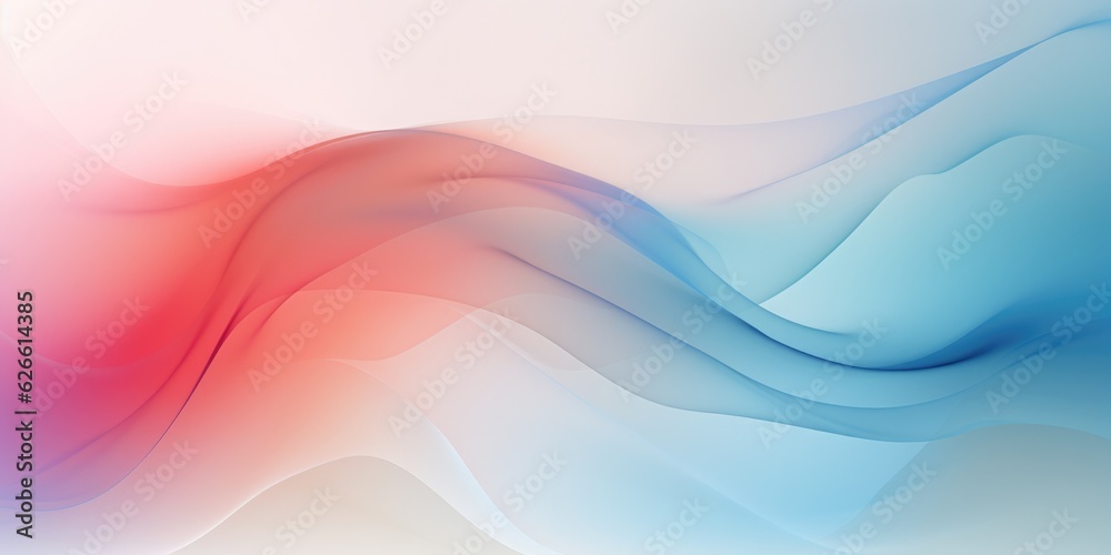 Abstract pink and blue swirl wave on white background. Flow liquid lines design element, generative ai Abstract pink and blue swirl wave on white background. Flow liquid lines design element, generative ai
