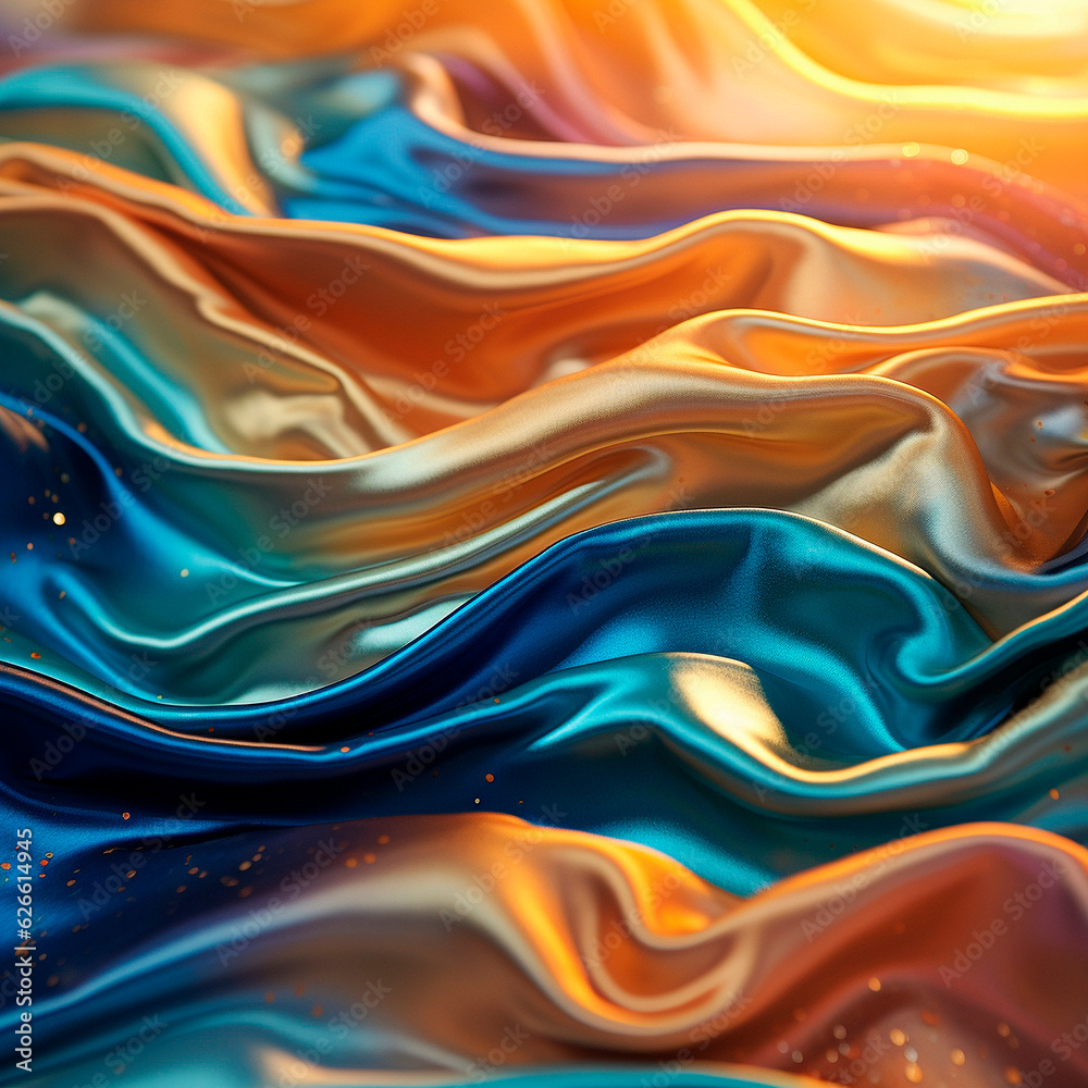abstract background with expensive space silk. High quality illustration