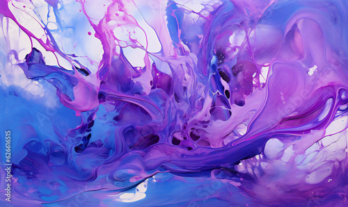 purple water splash