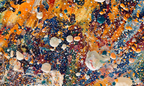 abstract background wallpaper. Modern motif visual art. Mixtures of oil paint. Trendy hand painting canvas. Wall decor and Wall art prints Idea. 3D Texture. Art object	