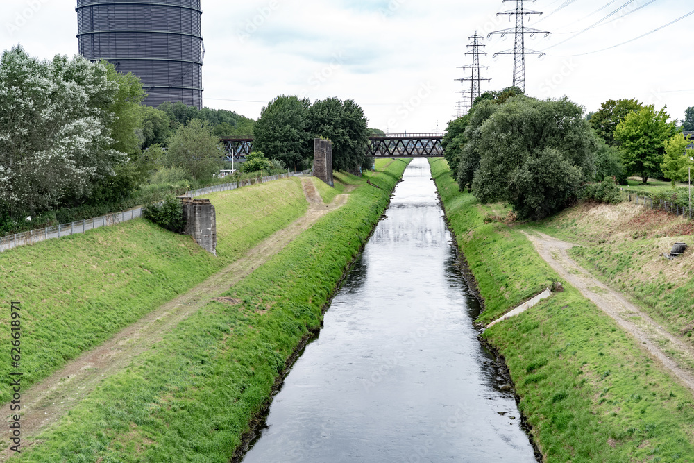 Wastewater system in an industrial area Wastewater system in an industrial area