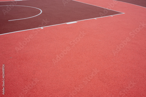 plastic playing surface for basketball outdoor © Ulrich