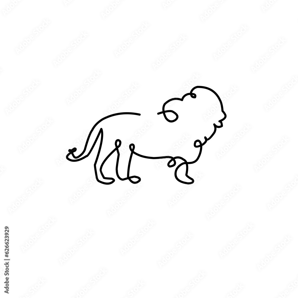 One Line Animal