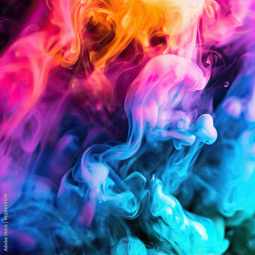 Vivid Colors in Motion, Generative AI Vivid Colors in Motion, Generative AI