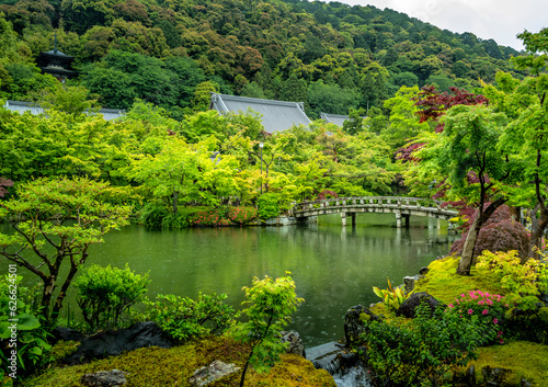 Obraz na płótnie Eikan-dō (Zenrin-ji) Temple Kyoto w salonie
