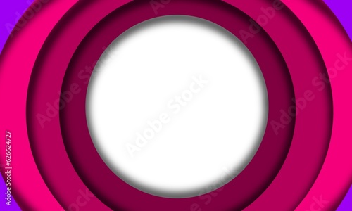 abstract circle round background paper cut liquid copy space