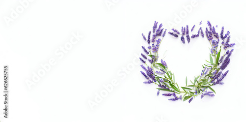 Pixel Lavender Love Garden  Beauty on White Background  Generative AI