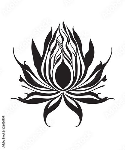 Vector Lotus Flower