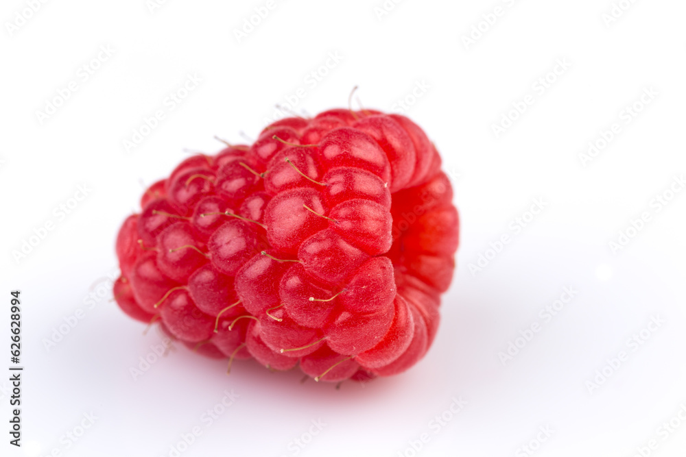 raspberry isolated on white background raspberry isolated on white background