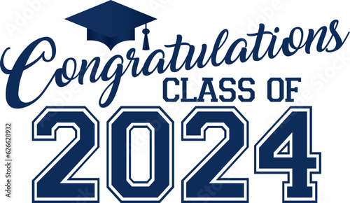 Congratulations Class of 2024 Blue