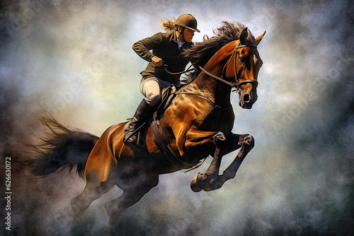 Horse rider © LipskiyS