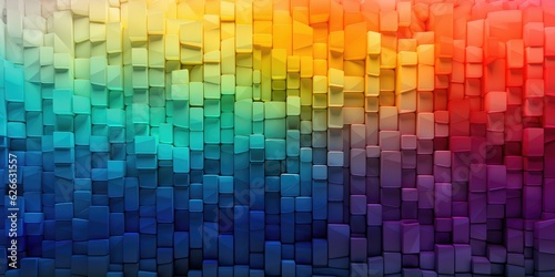 Abstract rainbow multicolor background  iridescent colors on dark