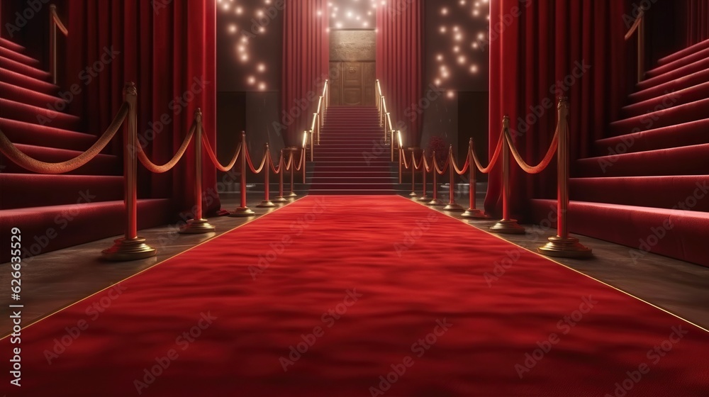 Hollywood red carpet event with vip entrance, night award show Hollywood red carpet event with vip entrance, night award show