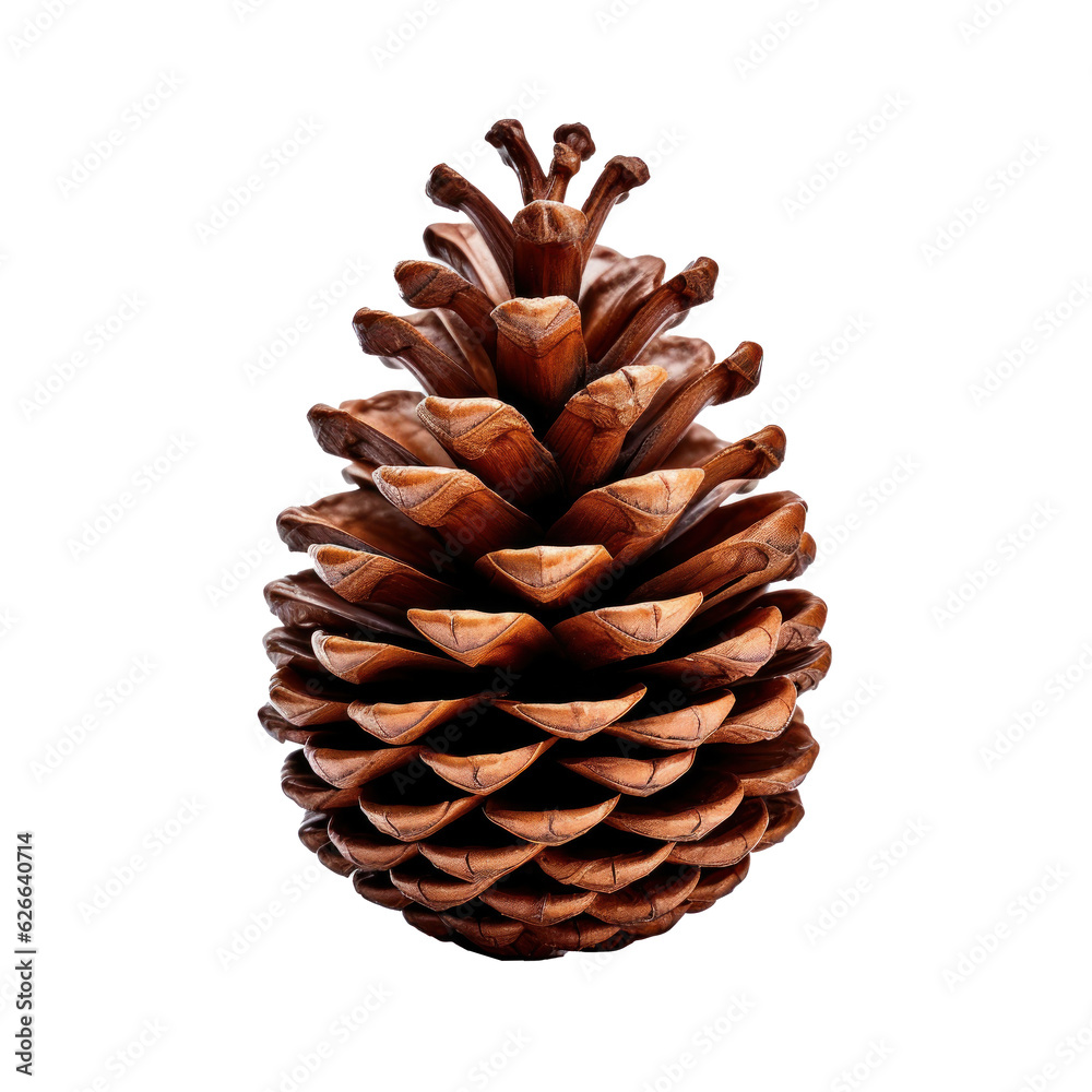 pine cone isolated pine cone isolated