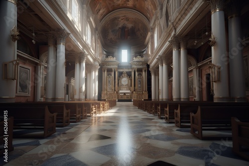 church and architecture  religion and building  cathedral  generative artificial intelligence