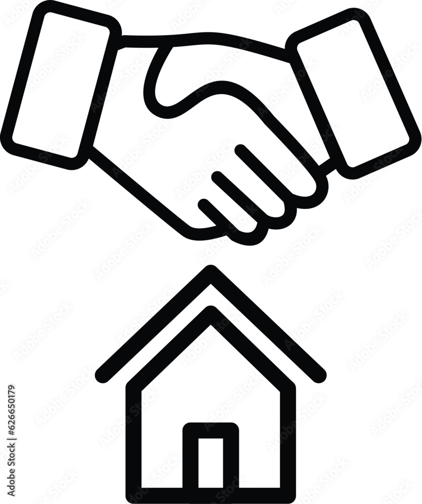 House Deal Vector Icon