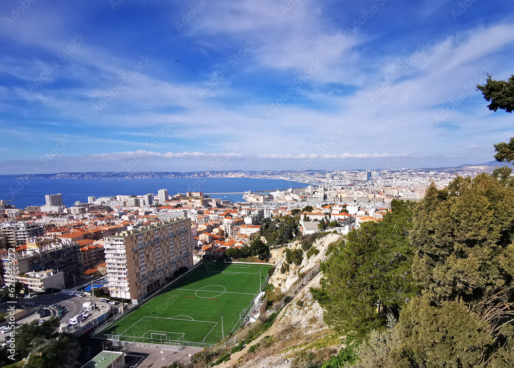 wonderful views of Marseille in France