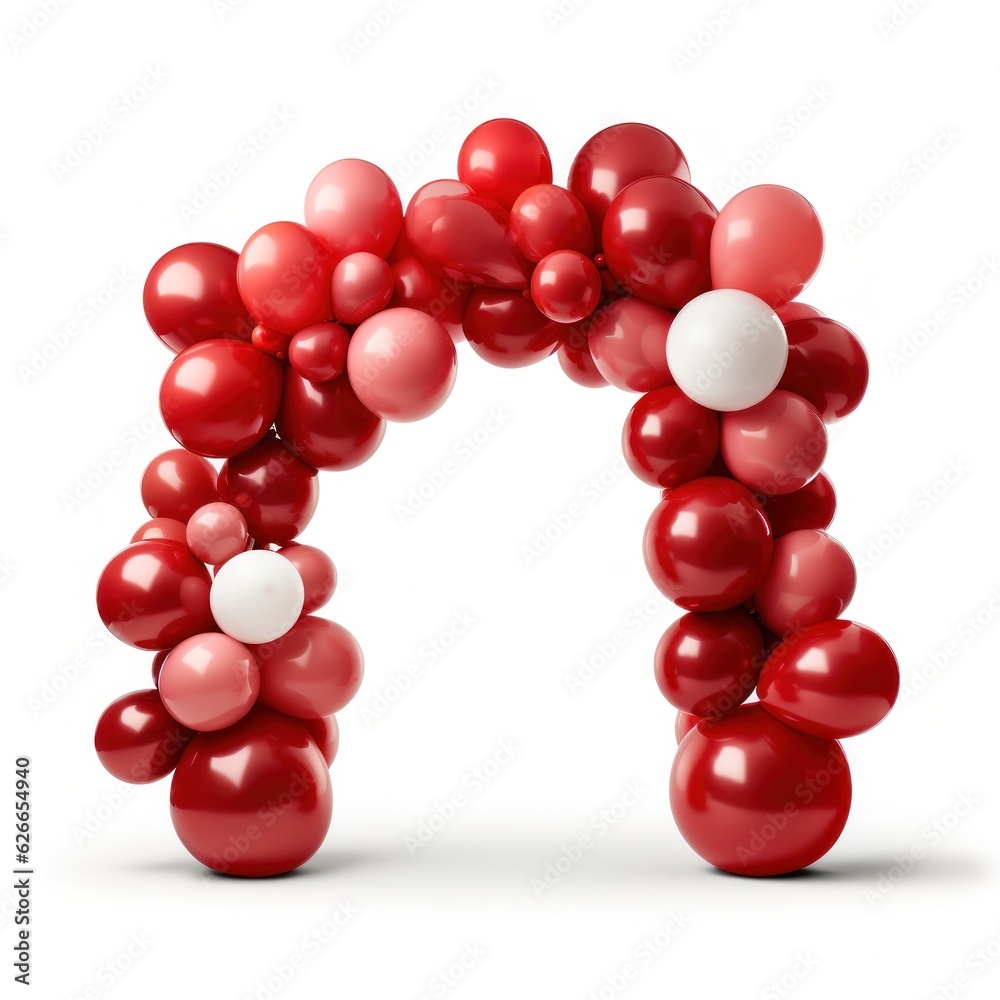 Balloon arch isolated Balloon arch isolated