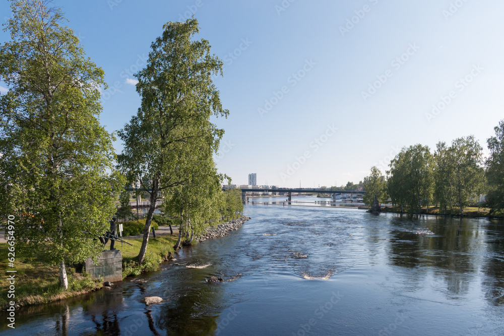 Fototapeta premium Joensuu Summer