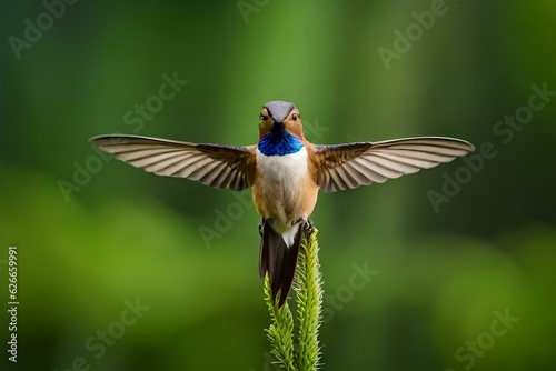 tailed hummingbirdgenerated by AI technology © asad