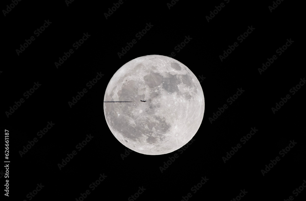 Obraz premium Fly Me Through the Moon