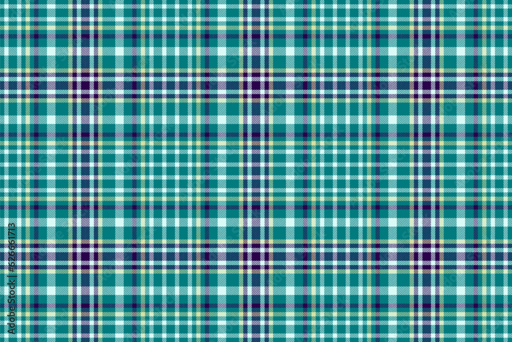 Vector background plaid of seamless pattern fabric with a textile texture tartan check.