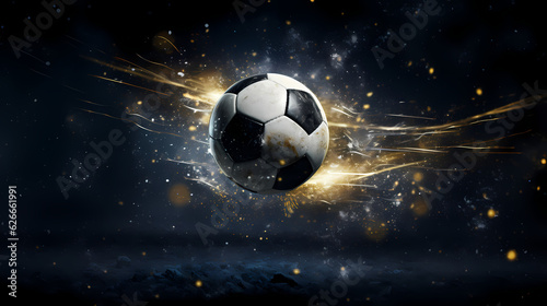 soccerball / football / soccer game illustrationgenerative ai