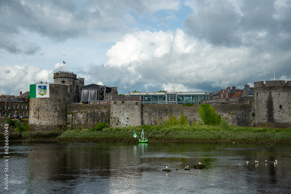 Obraz premium Limerick city and surrounding areas,11.06,2023,Limerick ,Ireland