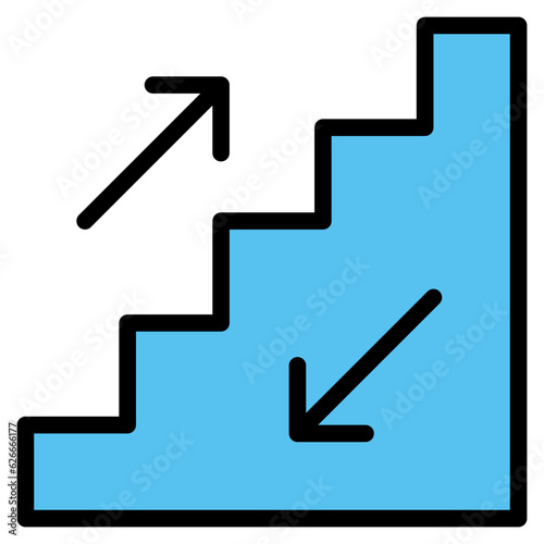 stairs,A series of steps used for ascending or descending between floors in a building.