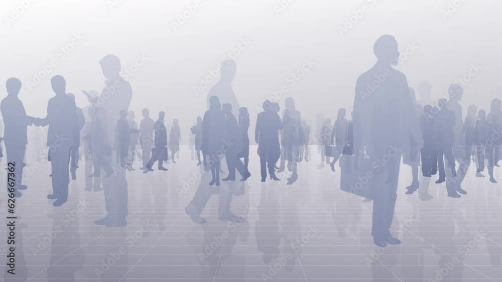 business person office silhouette town city concept CG background business person office silhouette town city concept CG background