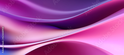 Abstract purple background with lines and curves