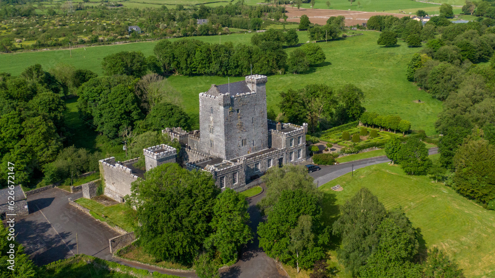Knappogue Castle and surroundings, Limerick Ireland,May,14,2022
