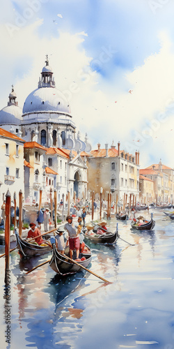 Watercolor painting, Venice © ashar