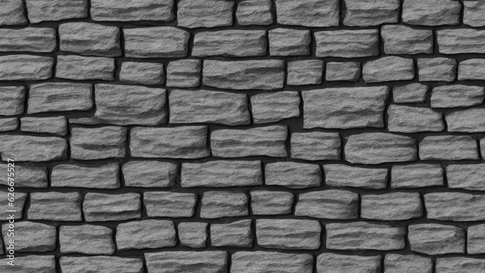 Brick Wall Grey | AI Generated Brick Wall Grey | AI Generated
