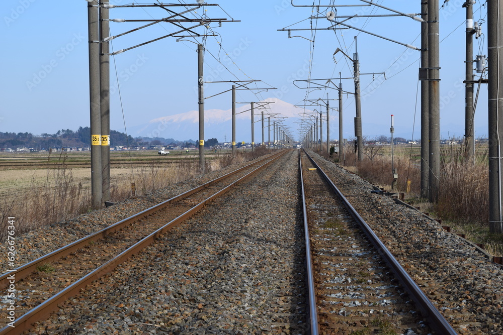 鉄道線路 羽越本線