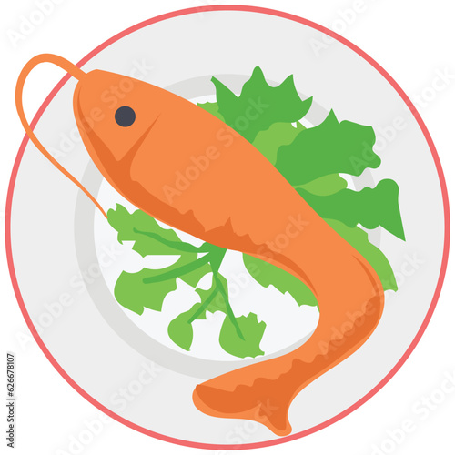 Food Flat Vector Icons 


