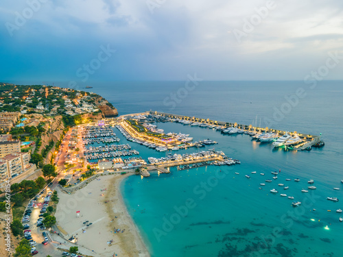 Port Adriano, Mallorca from Drone © Yaroslav