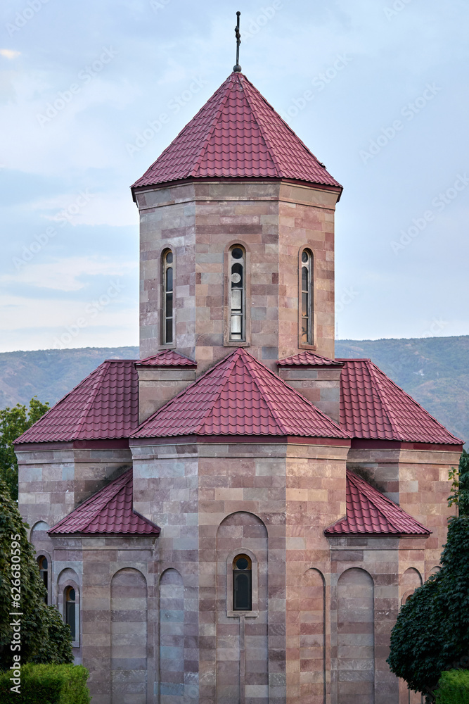 Chapel on the site if the Tsminda Sameba Cathedral in Tbilisi Chapel on the site if the Tsminda Sameba Cathedral in Tbilisi