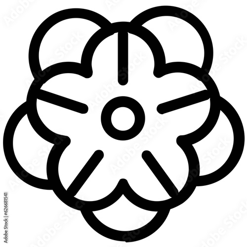 Pack of Flowers Line Icons 