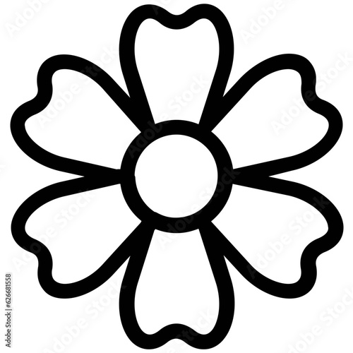 Pack of Flowers Line Icons 