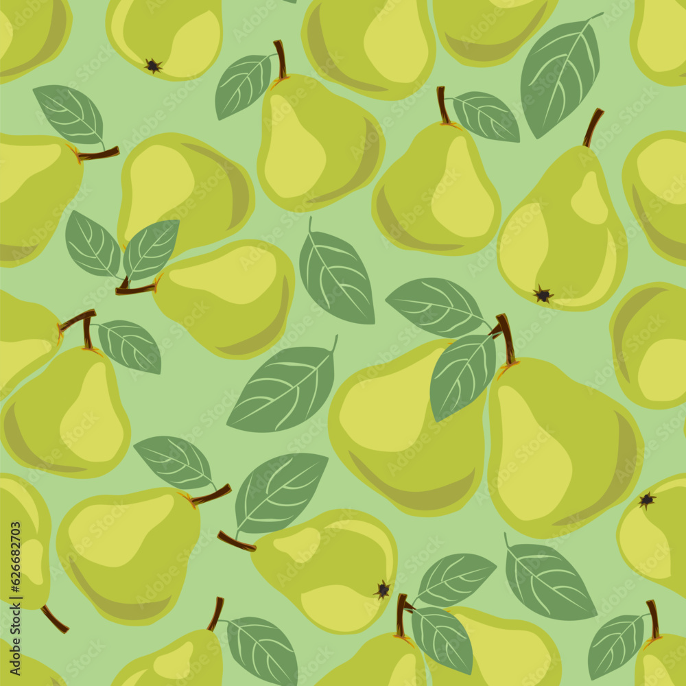 pear, seamless pattern, fruits pear seamless vector texture pear, seamless pattern, fruits pear seamless vector texture