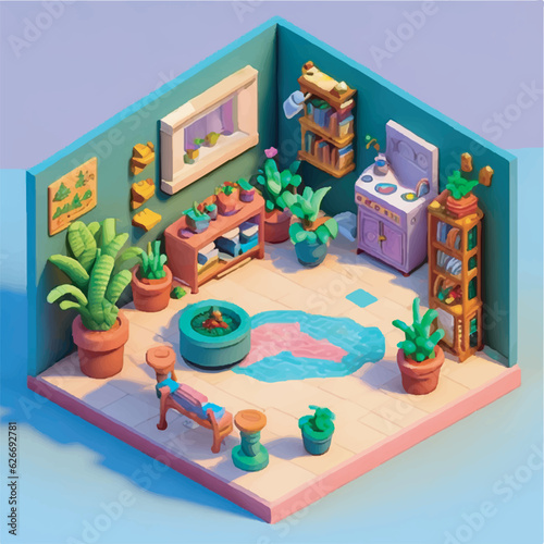 room with toys