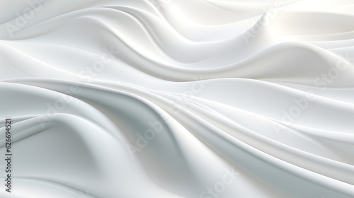 white creamy lines background wallpaper for designers. Generative AI © jr-art