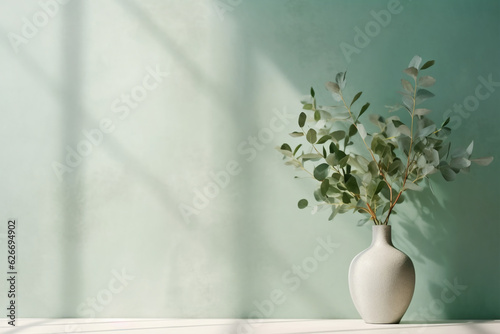 Eucalyptus Ensemble in Summer Light, Generative AI