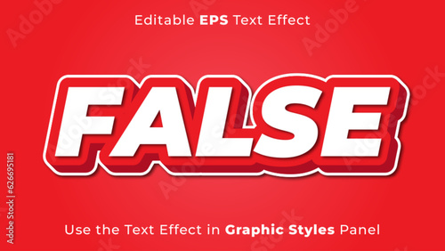 Editable EPS Text Effect of False for Title and Poster