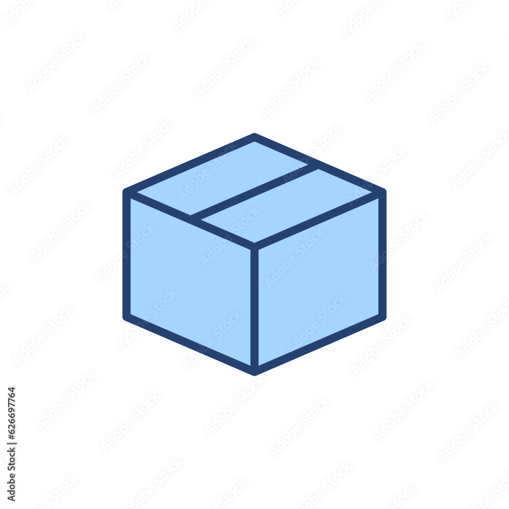 Box icon vector. box sign and symbol, parcel, package Box icon vector. box sign and symbol, parcel, package
